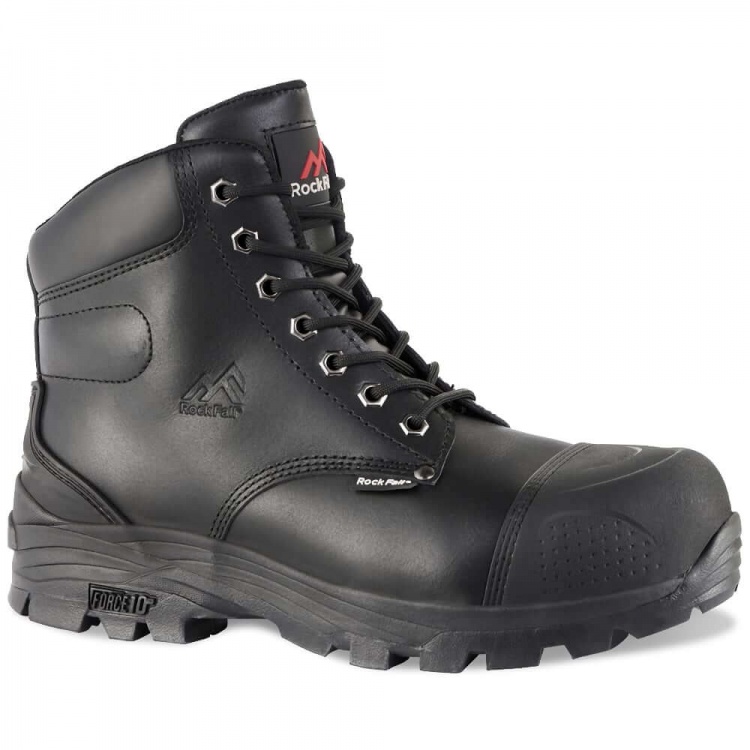 Rock Fall RF10 Ebonite S3 HI CI HRO SRC Safety Boot BK Safetywear